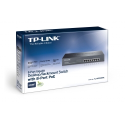Switch TP-Link TL-SG1008PE 8-Port PoE Gigabit 124W
